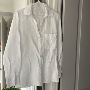 Zara linen shirt
